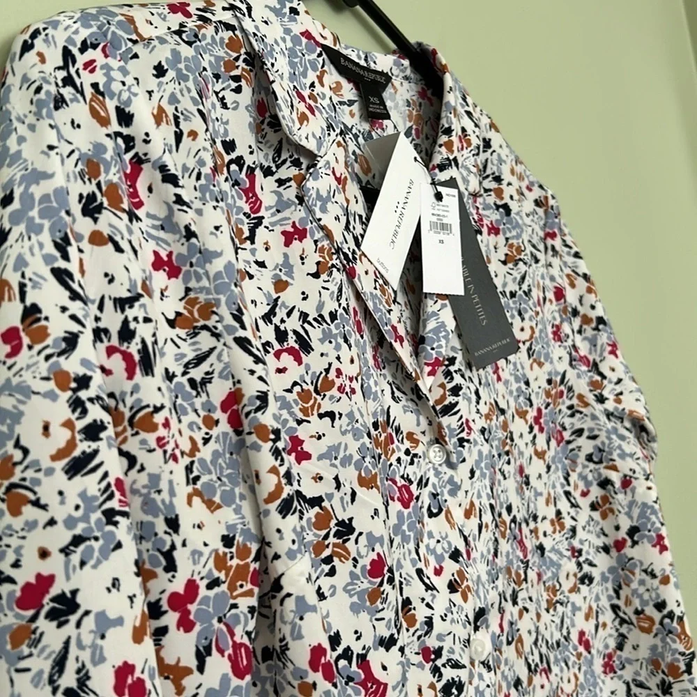 Banana Republic floral top NWT - Picture 4 of 8